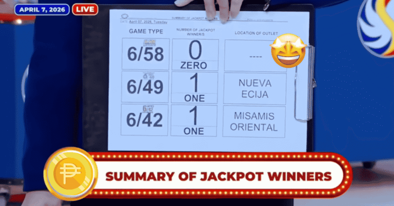 lotto winners summary april 7, 2026