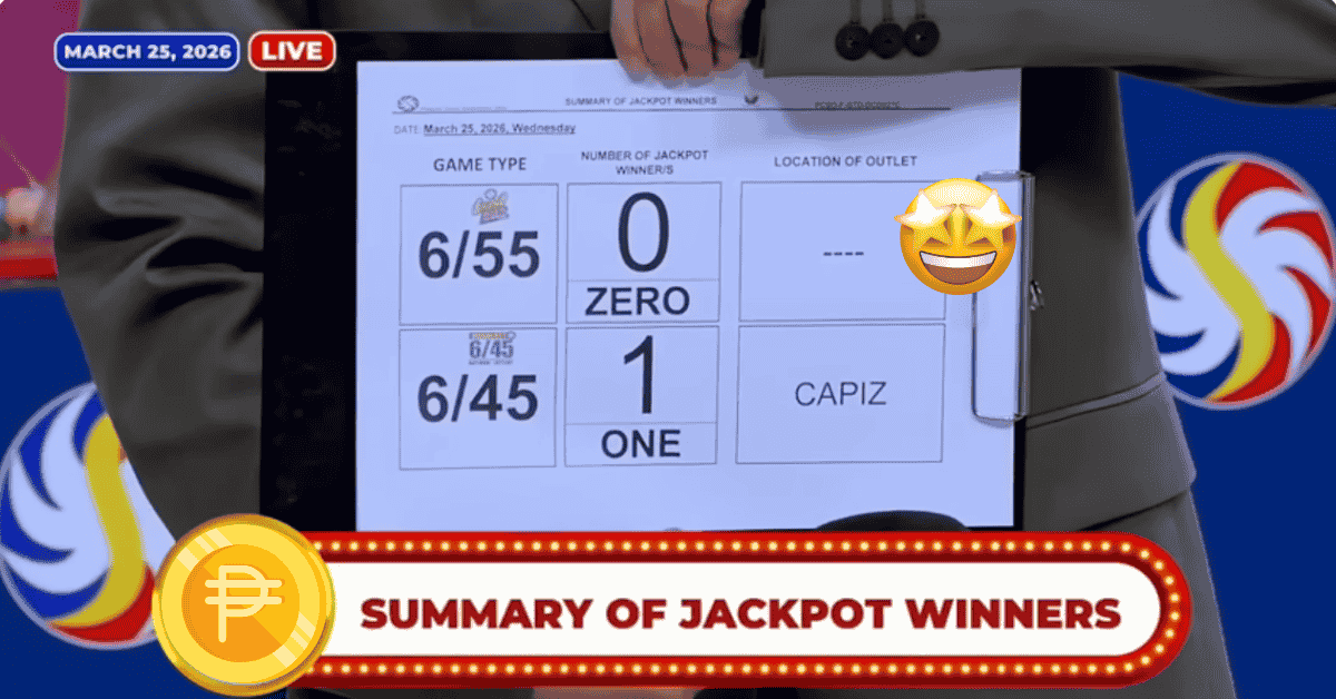 lotto winners summary march 25, 2026