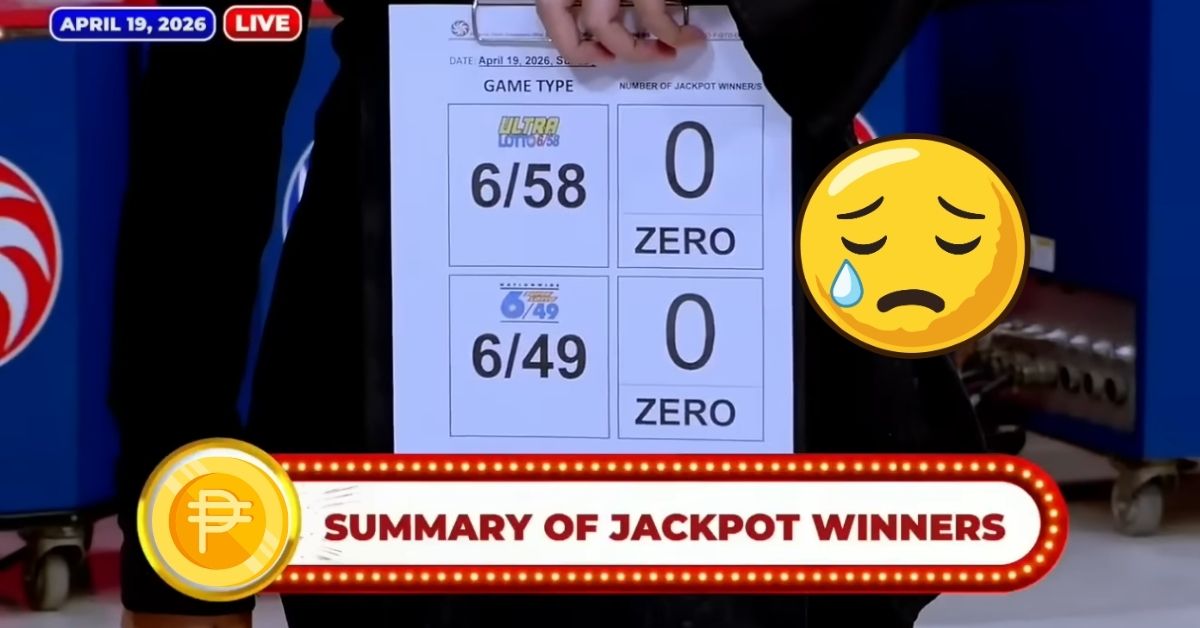 pcso lotto winners summary April 19, 2026