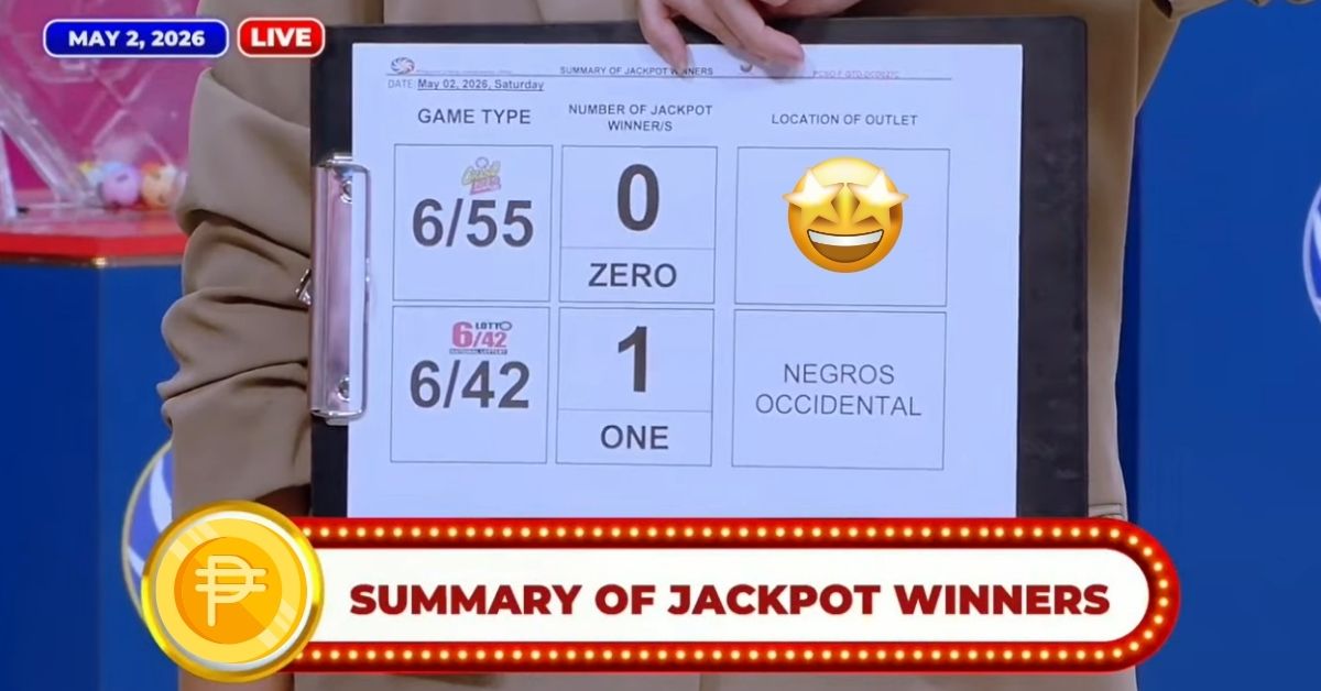 pcso lotto winners summary may 2, 2026