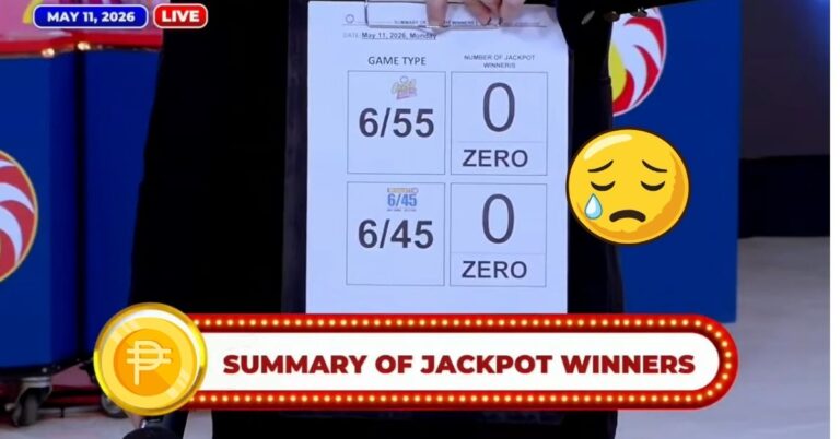pcso lotto winners summary May 11, 2026