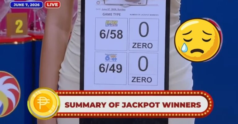 pcso lotto winners summary for June 7, 2026