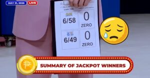 pcso lotto winners summary May 31, 2026